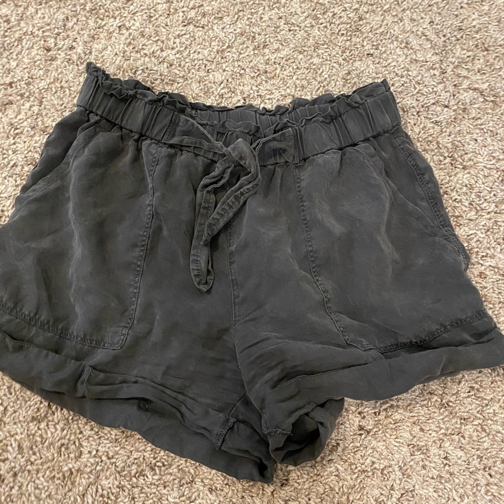 aerie black shorts